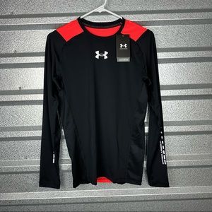 (NWT) Men’s Under Armour HeatGear Compression Long Sleeve Shirt-Size L